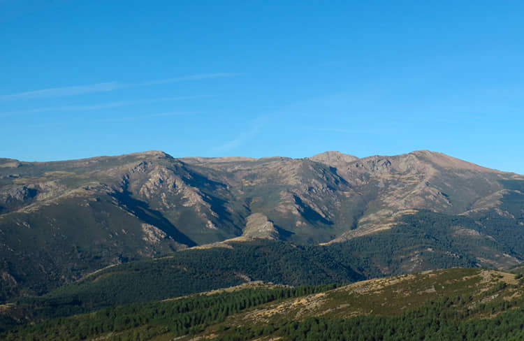Sierra de Ayllón - estación de esqui La Pinilla -