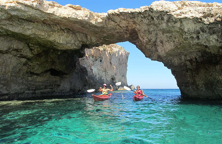 Viaje a Malta y Gozo en kayak
