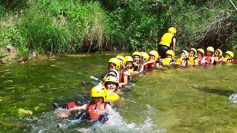 Actividades y viajes escolares, Asdon Aventura - Alto Tajo