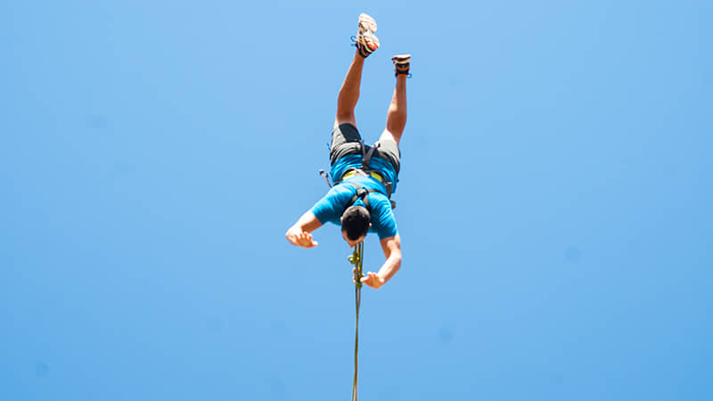 Puenting para grupos, particulares, Asdon Aventura - Lozoya