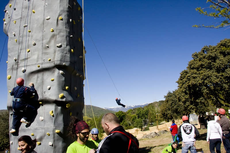 Escalada en Madrid para familias