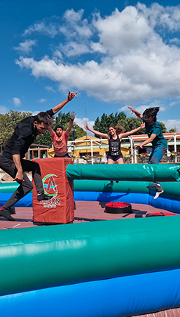 Atracciones y minigol en Madrid