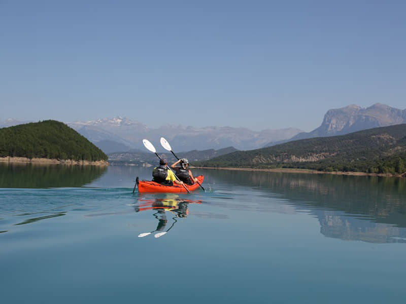 Travesia en kayak por Pirineos