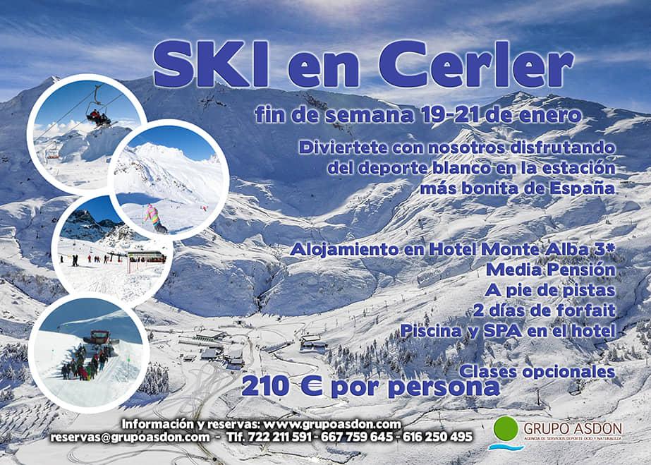 19-21 de Enero de 2018 - Fin de semana de esqui en Cerler.