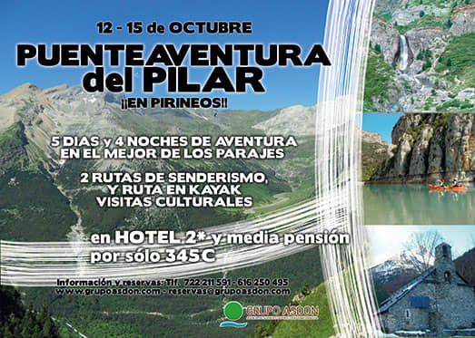 11 - 15 octubre - Puente del Pilar en Pirineos